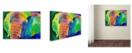 Trademark Global DawgArt 'Pachyderm' Canvas Art - 24" x 32" x 2"